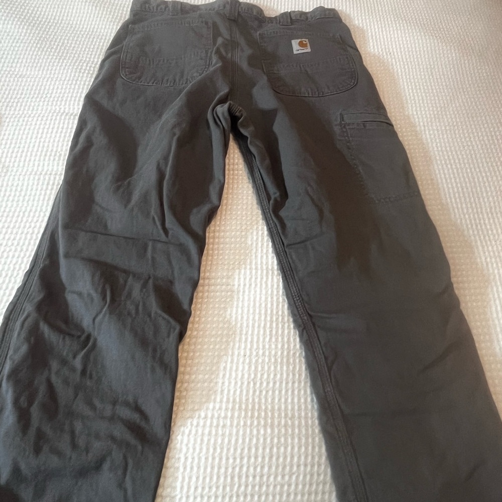 Blue Carhart work pants 34x32 - Picture 3 of 12